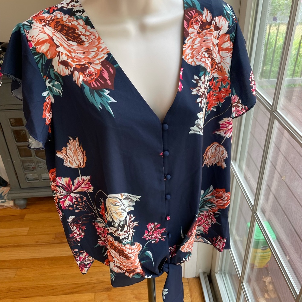 Hawaii style dress blouse
